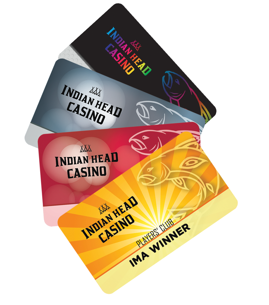 Indian Head Casino Players Club membership cards